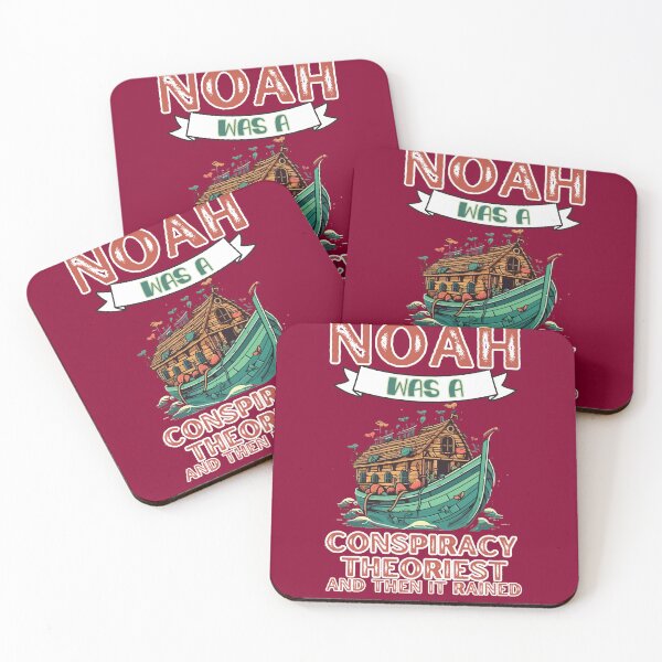 Item preview, Wake up, Noah was a conspiracy theorist, and then it started to rain, funny,  noahs ark, conspiracy theorist, Noah's ark, Christian conspiracy, designed and sold by YellowishStore.