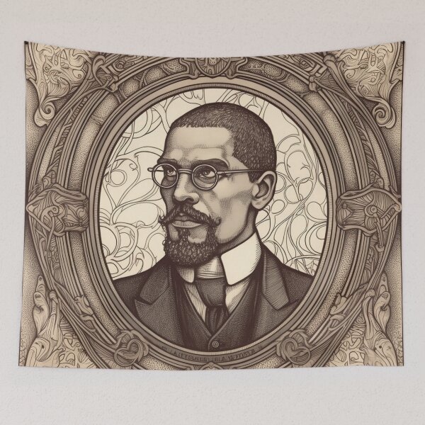 Artikelvorschau, Malcolm X. entworfen und verkauft von ComicsFactory.