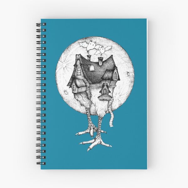 Item preview, Baba Yaga_s house and ghosts designed and sold by VivaClausens.