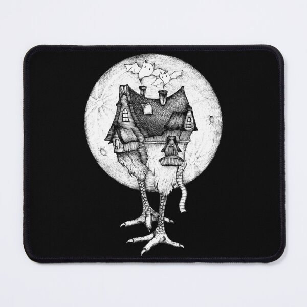 Item preview, Baba Yaga_s house and ghosts designed and sold by VivaClausens.