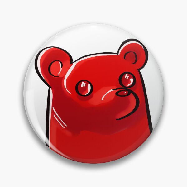 Item preview, Squishy Red Gummy Bear designed and sold by TheGoldenRabbit.