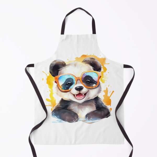 Item preview, Happy Cute Panda with Sunglass designed and sold by PandaPlanner.
