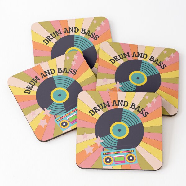 Item preview, Drum and Bass Retro Vinyl  designed and sold by xxmegan-rosexx.