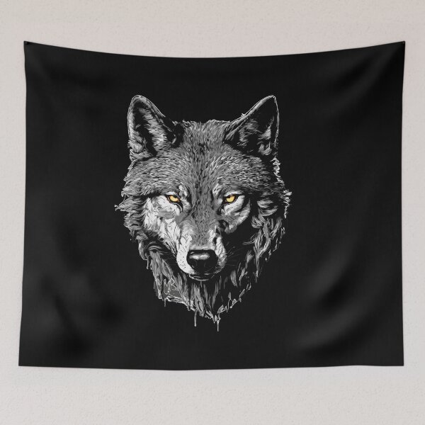 Item preview, Monochromatic Fierce Wolf Gaze designed and sold by BNCH44.