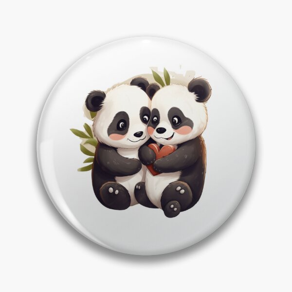 Item preview, Panda in Love designed and sold by PandaPlanner.