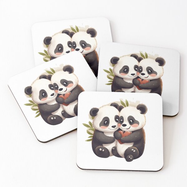 Item preview, Panda in Love designed and sold by PandaPlanner.