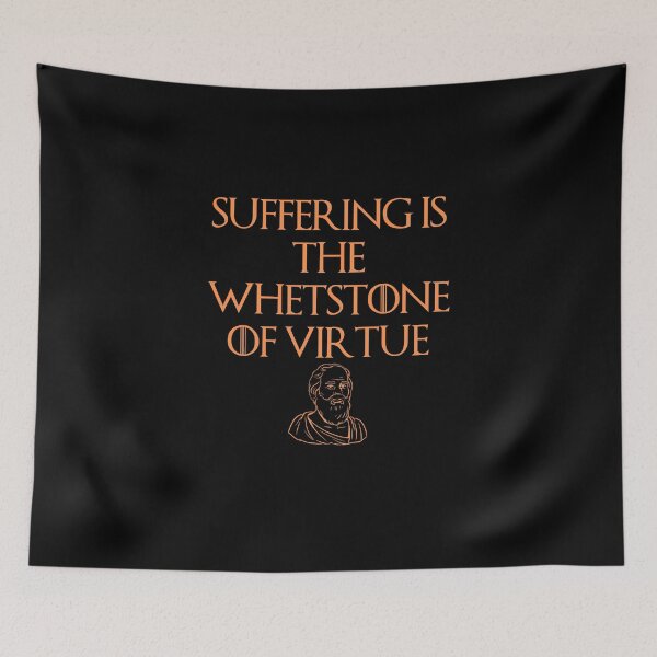 Item preview, Suffering, Motivational Philosophic Quote Design designed and sold by OurPhilosophy.