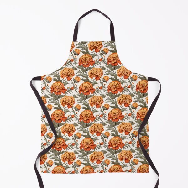 Item preview, Vintage Marigold flower pattern designed and sold by Vindbult.