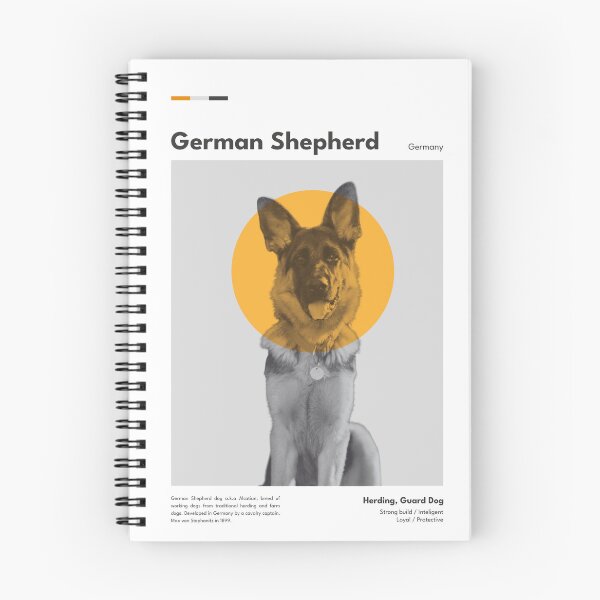 Item preview, German Shepherd art designed and sold by ArtFusion-Shop.