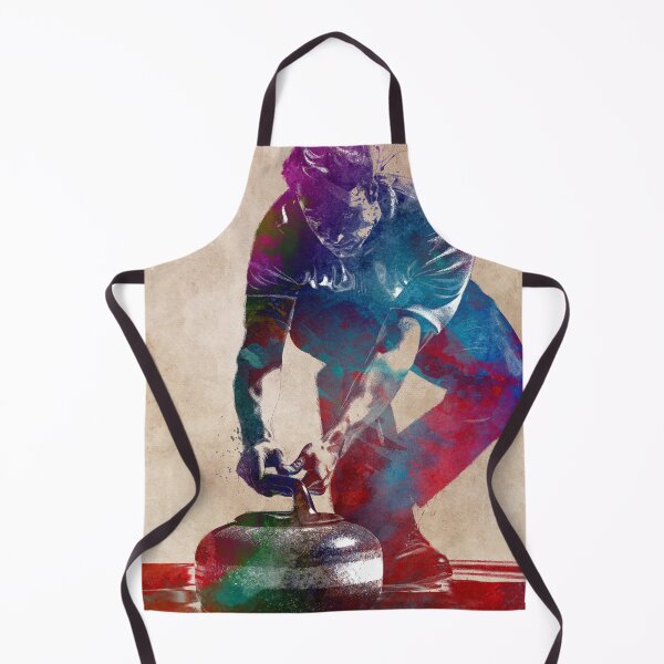 Item preview, Curling sport art #curling designed and sold by JBJart.