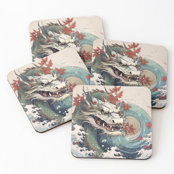 Item preview, "Japanese Water Dragon: Mythical Artistry" designed and sold by Rivanes.