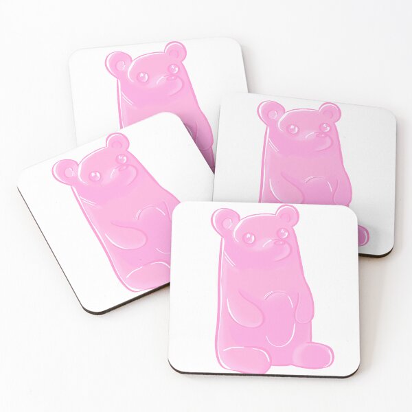 Item preview, Sakura Pink Squishy Gummy Bear  designed and sold by TheGoldenRabbit.