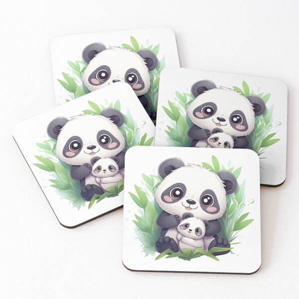 Item preview, Cute Panda with Kid designed and sold by PandaPlanner.
