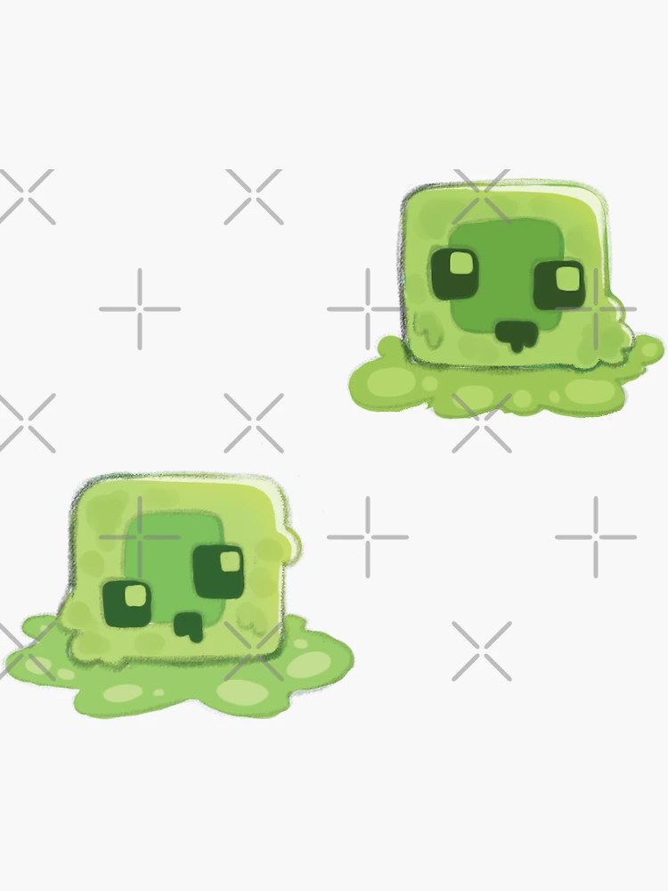 I drew a slime :) : r/Minecraft