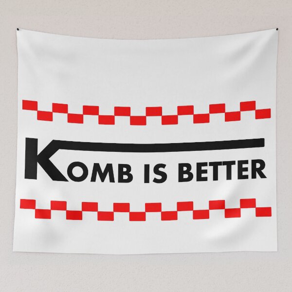 Item preview, THE ORIGINAL KOMBIS BETTER SINCE 1950s  BLACK AND RED designed and sold by LuizSilva1983.