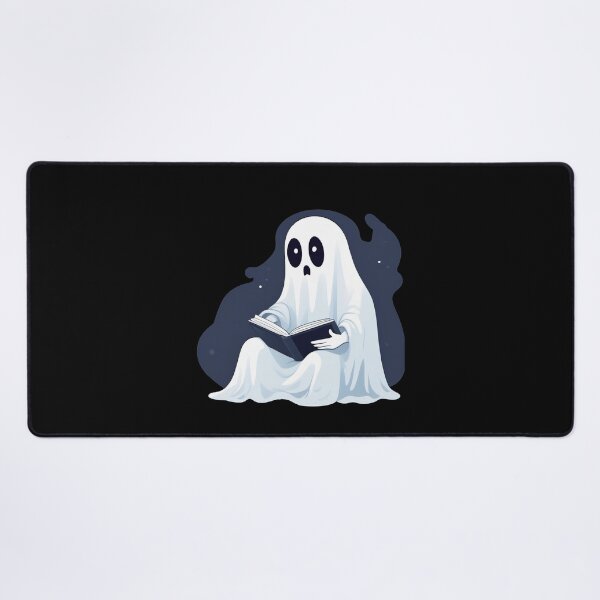 Item preview, Spooky Halloween Bookworm ghost designed and sold by Ridaelb.