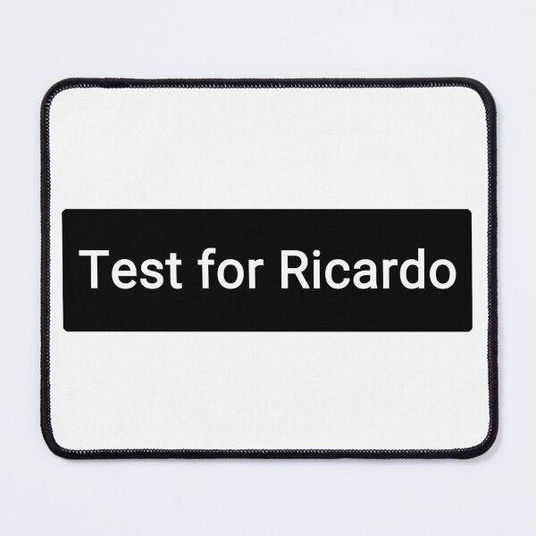Item preview, Test for Ricardo designed and sold by ParallaxG.