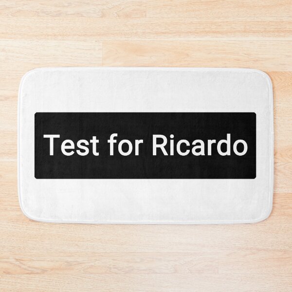 Item preview, Test for Ricardo designed and sold by ParallaxG.
