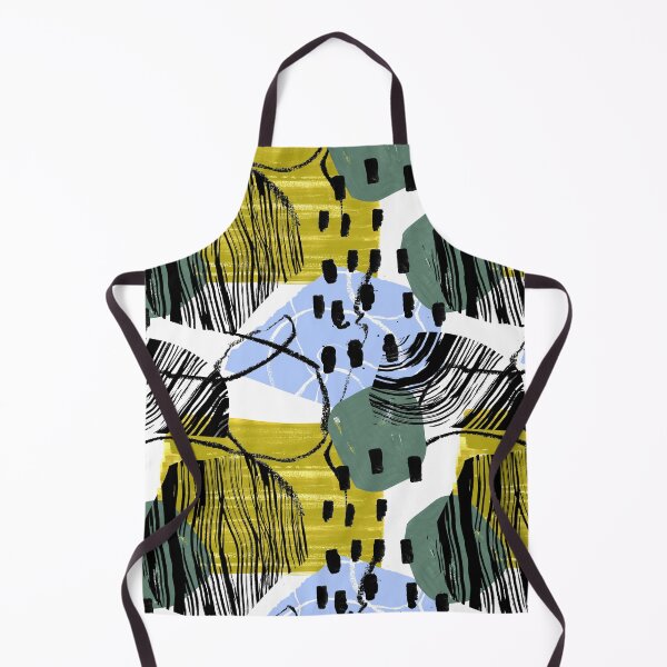 Item preview, Abstract // Yellow, Black & Green designed and sold by LaraElsieDesign.