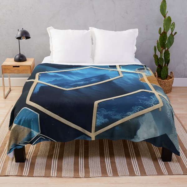 Item preview, Blue Gold Geo Luxe designed and sold by asbno19.