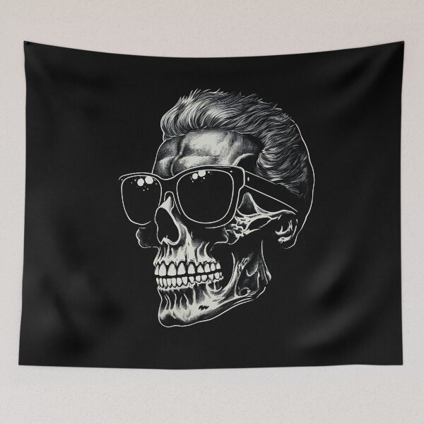 Artikelvorschau, Coole Trittfrequenz: Shades of Rockabilly Skull entworfen und verkauft von Acadorim.