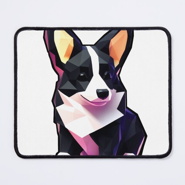 Item preview, Dog Corgi Low Poly Art designed and sold by WELCRAFT.