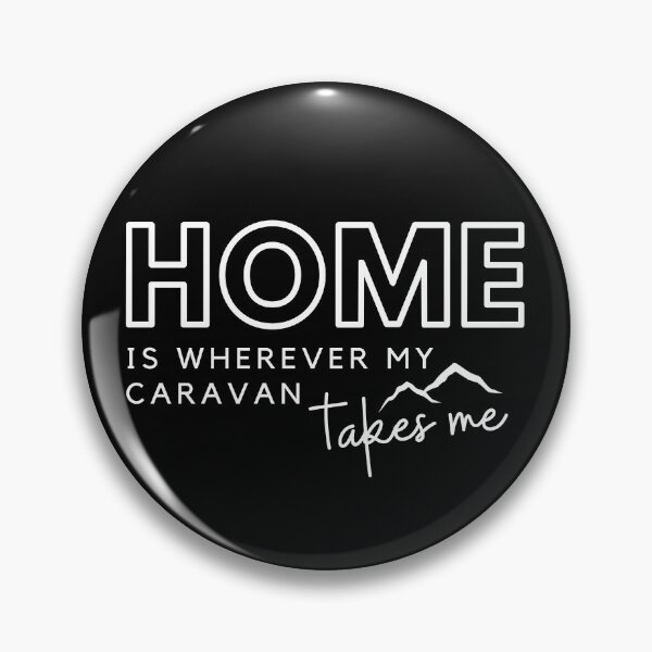 Item preview, Home is wherever my Caravan takes me - campers art designed and sold by NatureArtDecor.