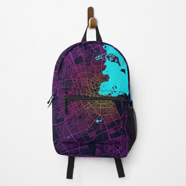Item preview, Doha City Map of Qatar - Neon designed and sold by deMAP.