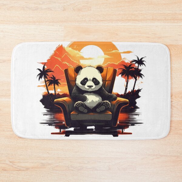 Item preview, Panda chill out in sunset V3 designed and sold by PandaPlanner.