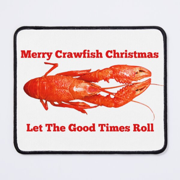 Item preview, Merry Crawfish Christmas designed and sold by trailsitravel.