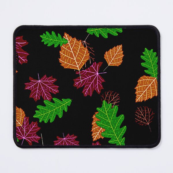 Item preview, Colorful autumn leaves on a dark background designed and sold by FlowerandDesing.