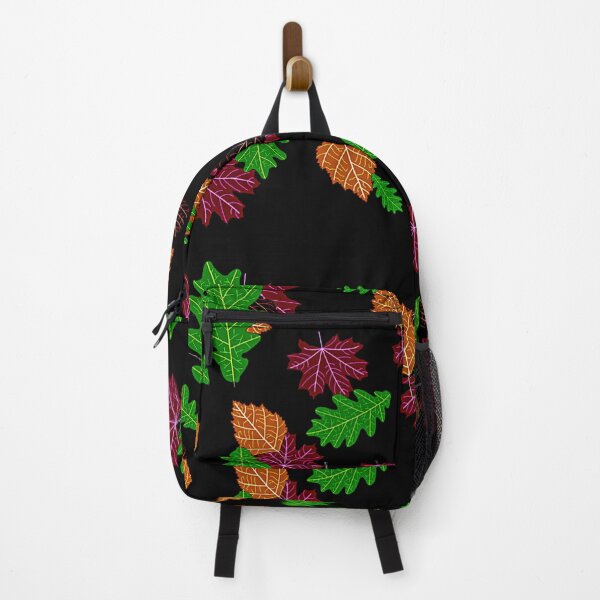 Item preview, Colorful autumn leaves on a dark background designed and sold by FlowerandDesing.