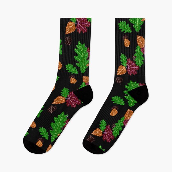 Item preview, Colorful autumn leaves on a dark background designed and sold by FlowerandDesing.