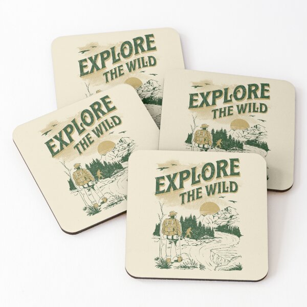 Item preview, Explore the Wild Bigfoot Hunting Distress designed and sold by PUFFYP.