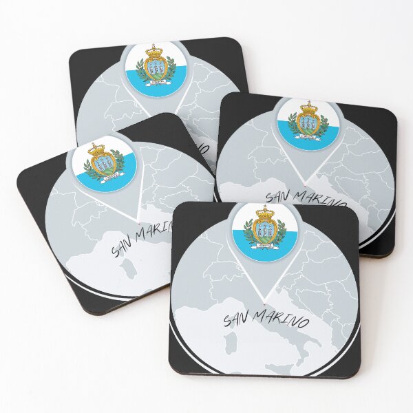 Item preview, San Marino Emblem designed and sold by Print4Shirt4You.
