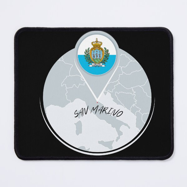 Item preview, San Marino Emblem designed and sold by Print4Shirt4You.