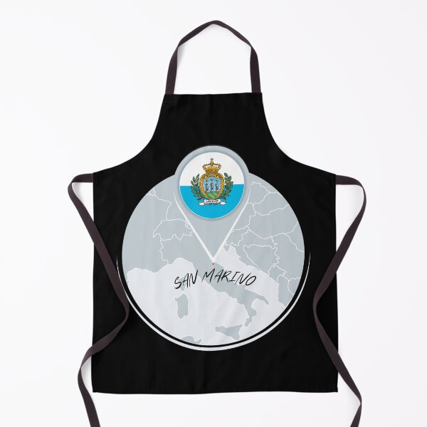 Item preview, San Marino Emblem designed and sold by Print4Shirt4You.