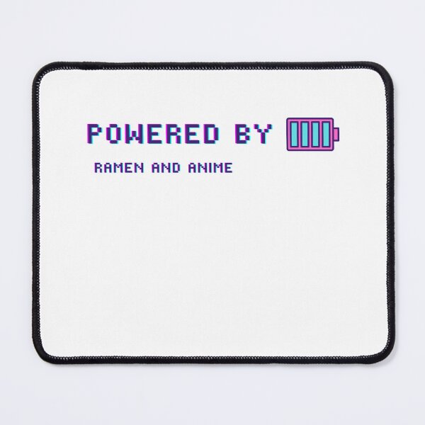 Item preview, Powered by ramen and anime designed and sold by AnimeCloud.