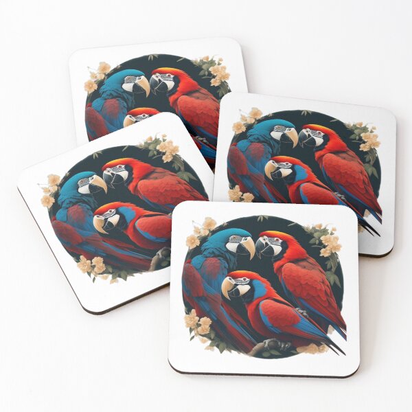 Item preview,  scarlet macaw family designed and sold by Animalissima.