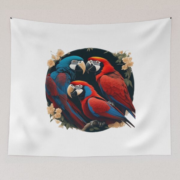Item preview,  scarlet macaw family designed and sold by Animalissima.