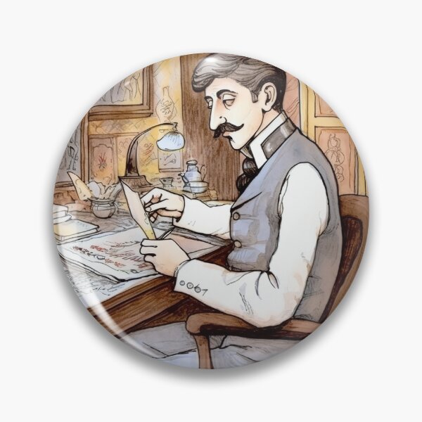 Item preview,  Marcel Proust designed and sold by ComicsFactory.