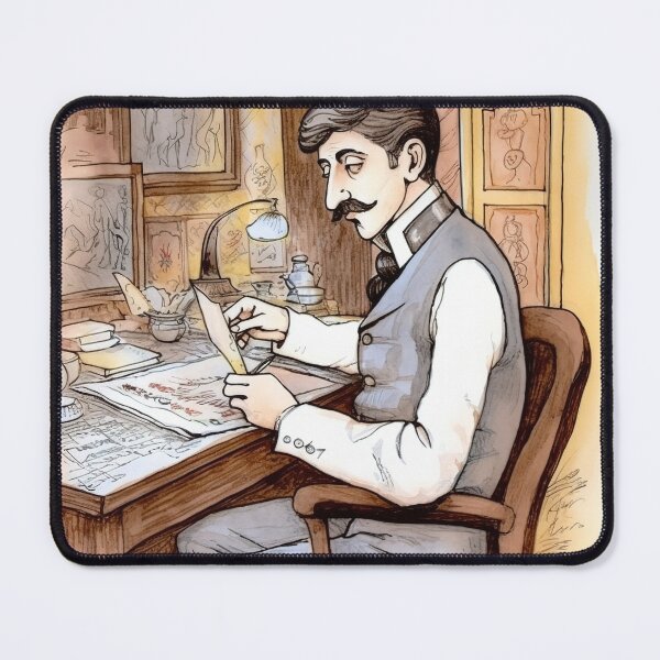 Item preview, Marcel Proust designed and sold by ComicsFactory.