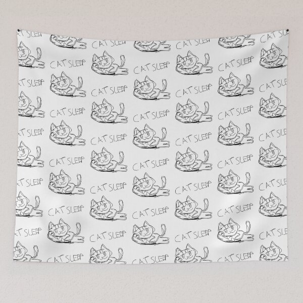 Item preview, Holyshi-t Hand-draw Cat Sleep Ver designed and sold by ShioriArt Design.