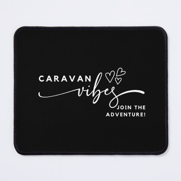 Item preview, Caravan Vibes - Join the Adventure - campers art designed and sold by NatureArtDecor.