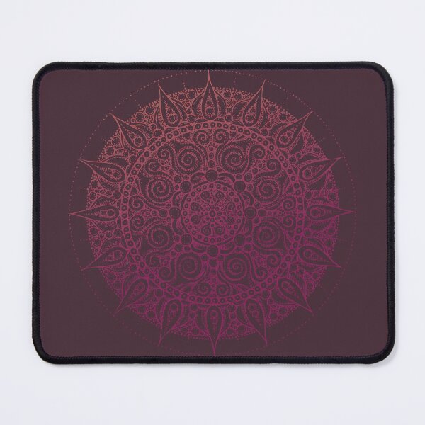 Item preview, red Mandala Meditation designed and sold by obinsuma.