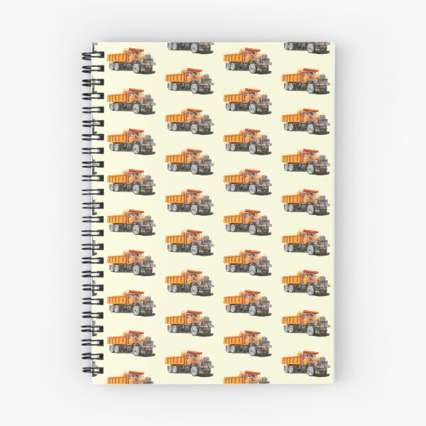 Item preview, Orange Dump Truck (light yellow) designed and sold by SandraWarmerdam.