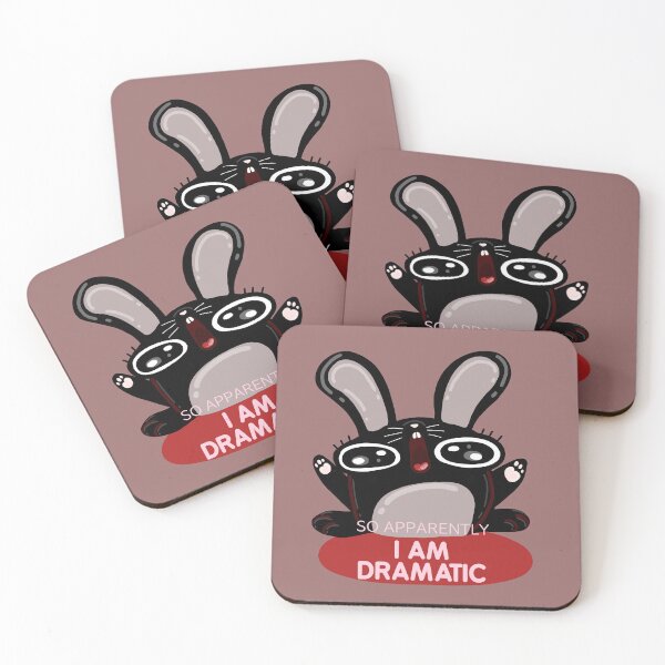 Item preview, So apparently I am dramatic funny rabbit designed and sold by La Loca.