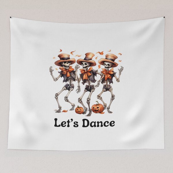 Item preview, Skeleton Crew Let’s Dance  designed and sold by TuckerLogan.