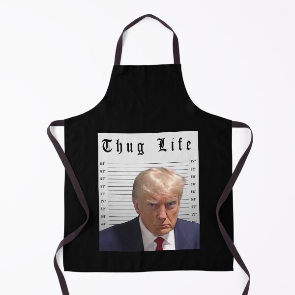 Item preview, Donald Trump Thug Life Mugshot designed and sold by PolitiSized.
