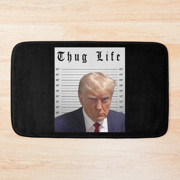 Item preview, Donald Trump Thug Life Mugshot designed and sold by PolitiSized.